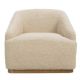 Picture of Neutral Boucle Bernie Swivel Chair